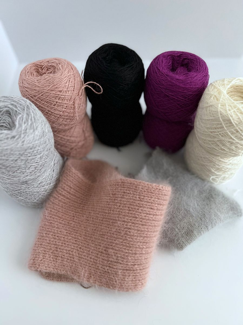 Пряжа для вязания ангора 70