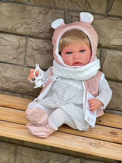 Кукла Marina and Pau 45cм ANE мягконабивная в пакете (1255K)