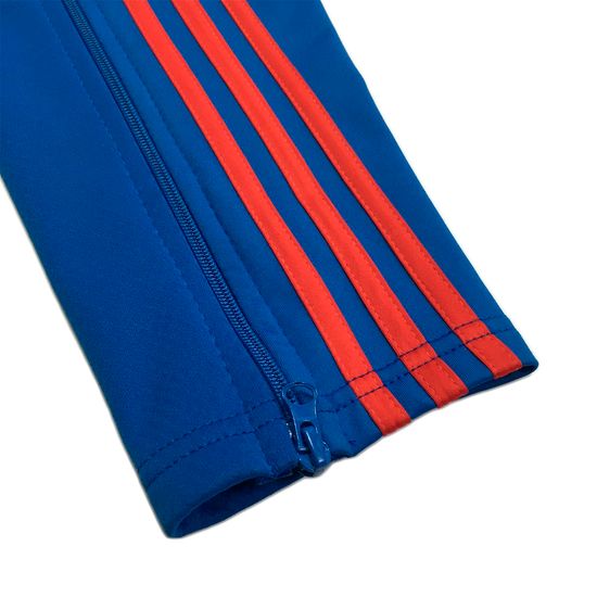 Разминочный костюм Adidas синий фото 4