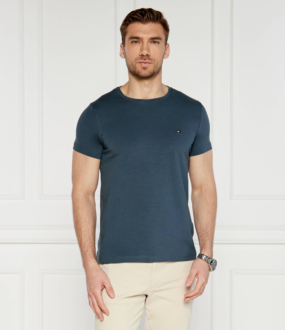 Футболка Tommy Hilfiger - голубой(MW0MW10800)