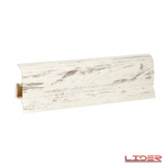 ПЛИНТУС "LIDER-75" 758 Дуб серебряный 75*20мм 2,5м с к/к.