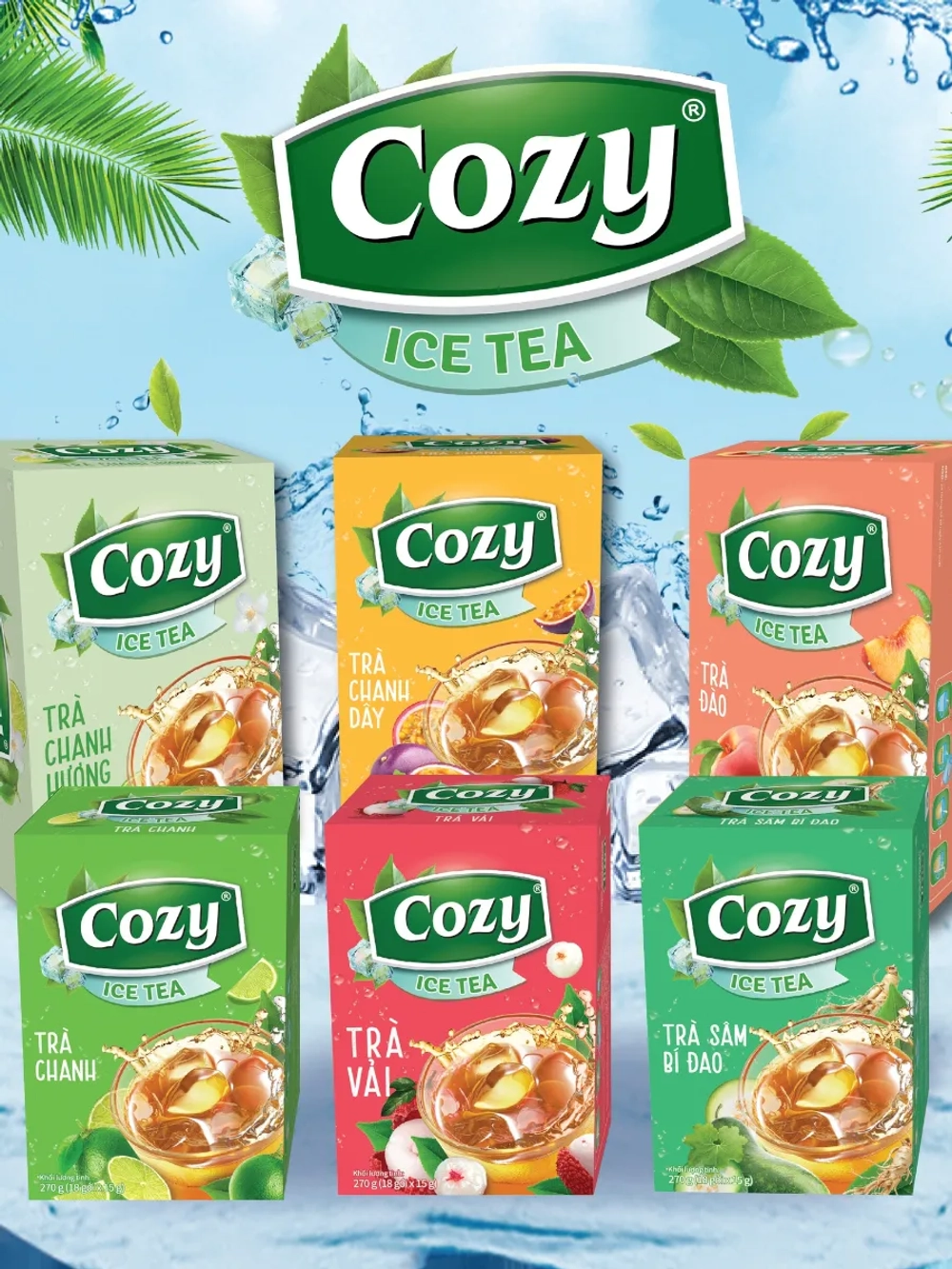 Вьетнамский чай растворимый "Зимняя Дыня и Женьшень" 240 г