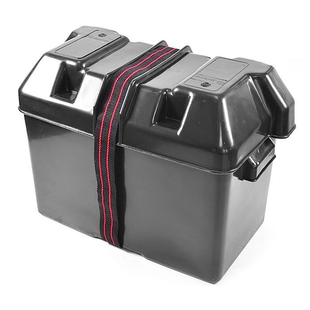 Ящик для АКБ, бокс для аккумулятора 335х185х225 мм