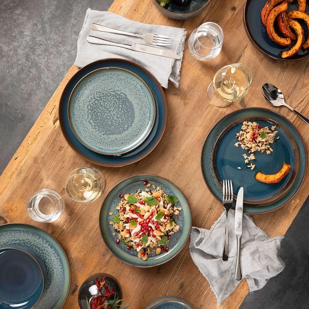 Like. by Villeroy&Boch Стартовый набор Crafted Breeze для 2 человек. 19-5167-2610 + 19-5167-2640 + 19-5167-9651 + 19-5167-1900