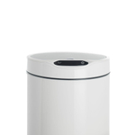 Ведро для мусора сенсорное, круглое, внутр ведро, Foodatlas JAH-9312, 12 л (белый)
