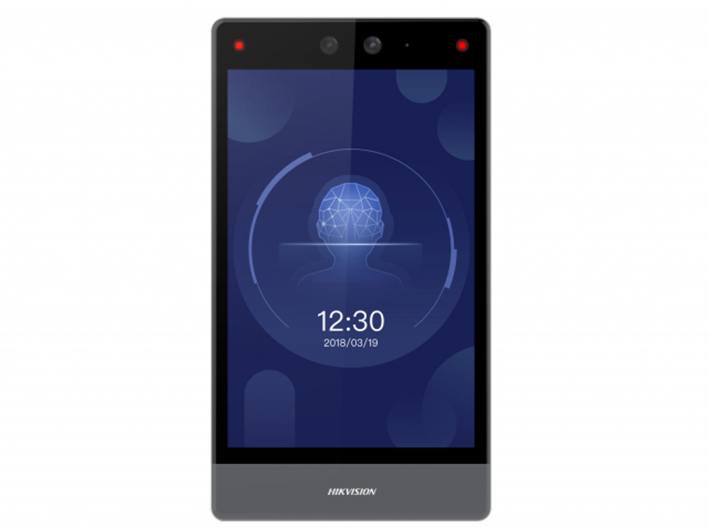 DS-K1T680DG Терминал доступа с распознаванием лиц и встроенным считывателем Hikvision