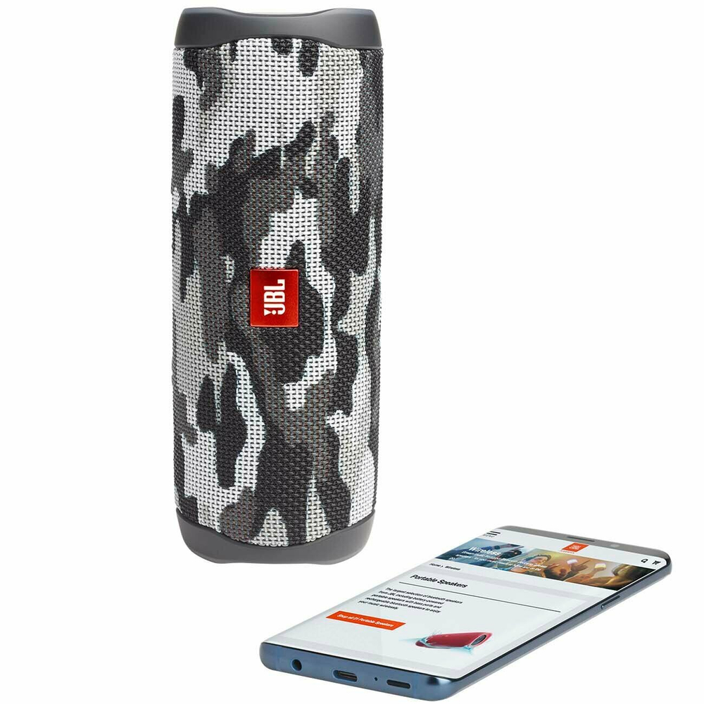 Портативная акустика JBL Flip 5 Artic Camouflage камуфляж арктик