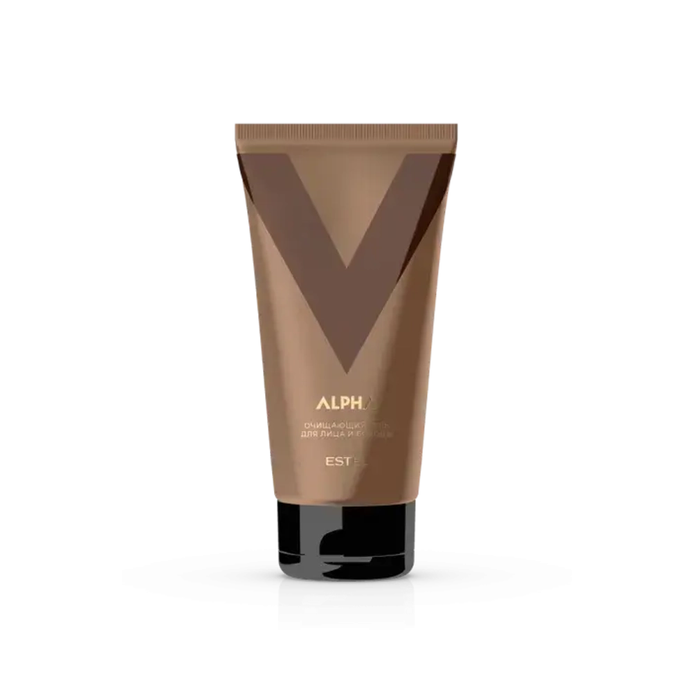 Очищающий гель для лица и бороды ESTEL ALPHA, 150 мл