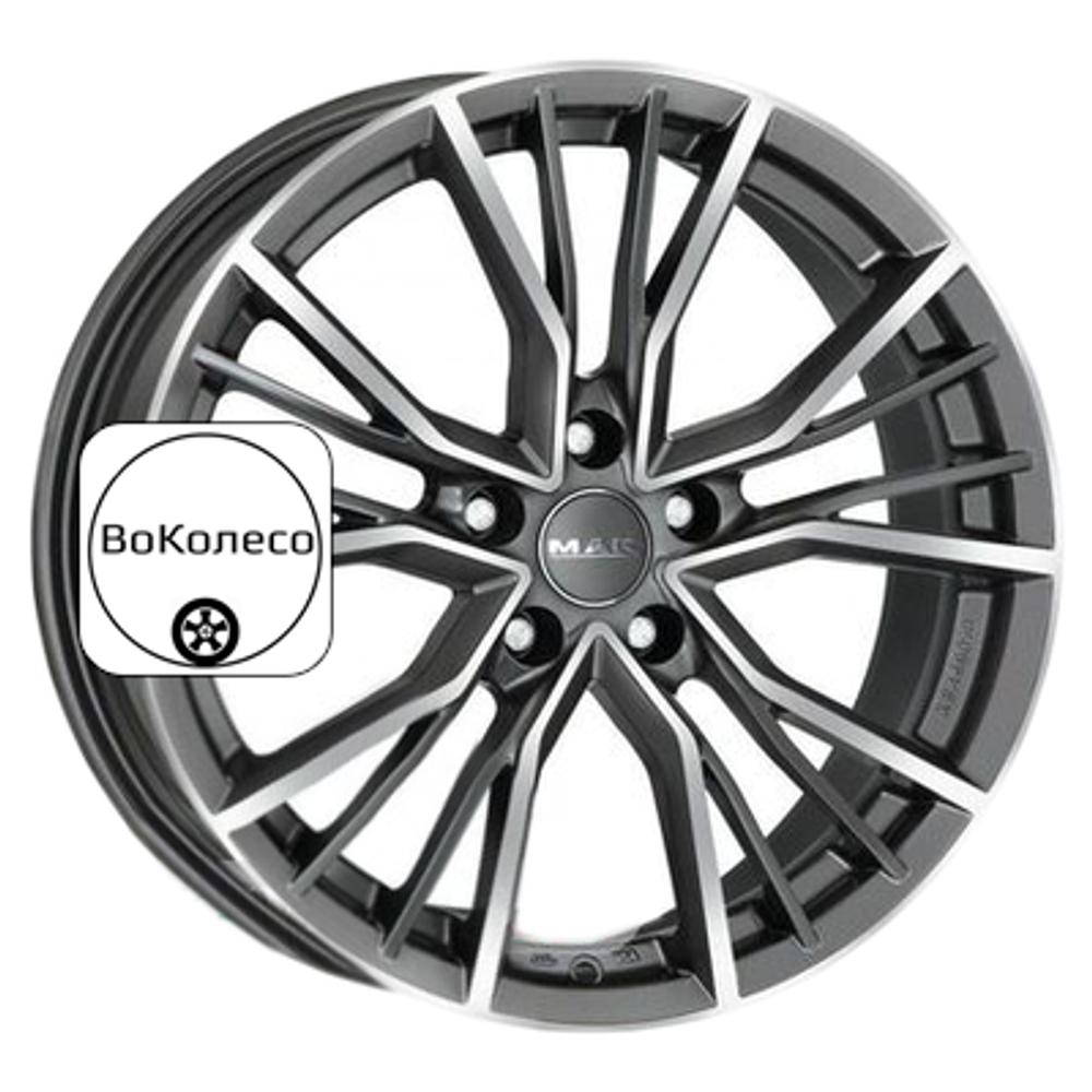 9,5x21/5x112 ET25 D66,45 Union Gunmetal Mirror Face MAK