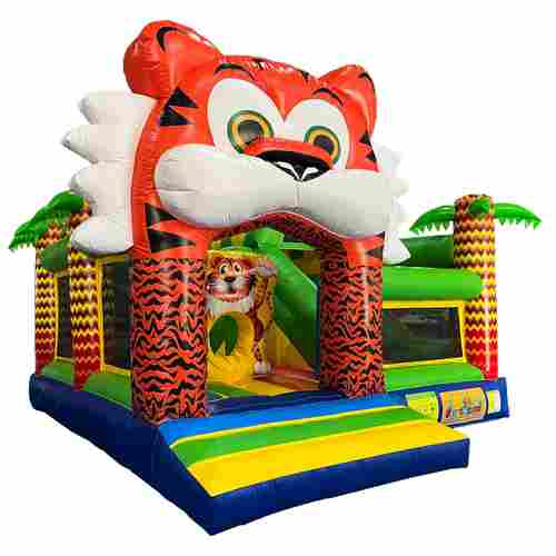 Коммерческий надувной батут "Тигруша", 4,5*4,5*3,5 м