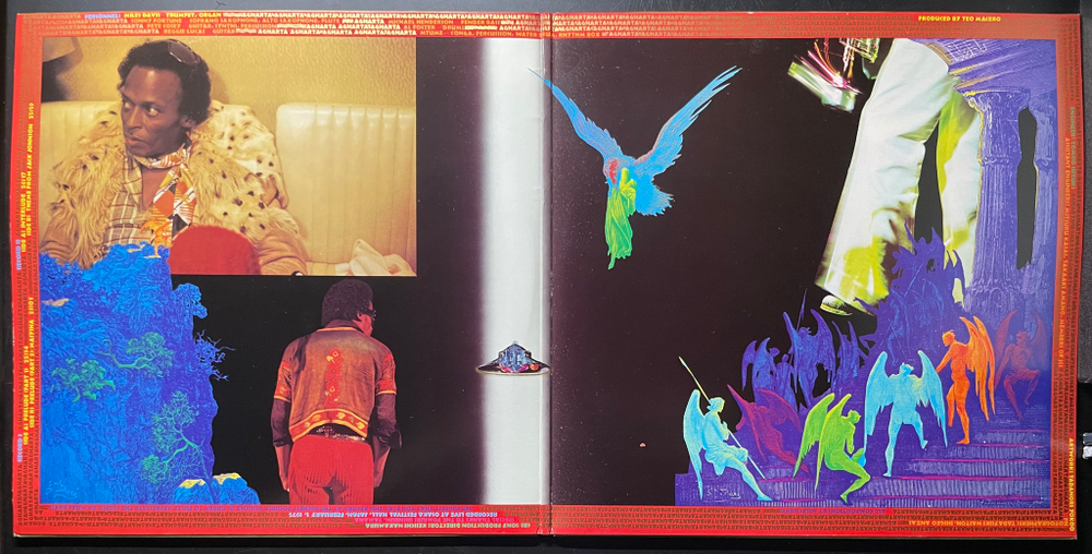 Miles Davis ‎– Agharta 2LP (Голландия 1975г.)