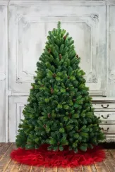 Искусственная сосна Байкальская с шишками 180 см., Леска+ПВХ, ЕлкиТорг (97180)