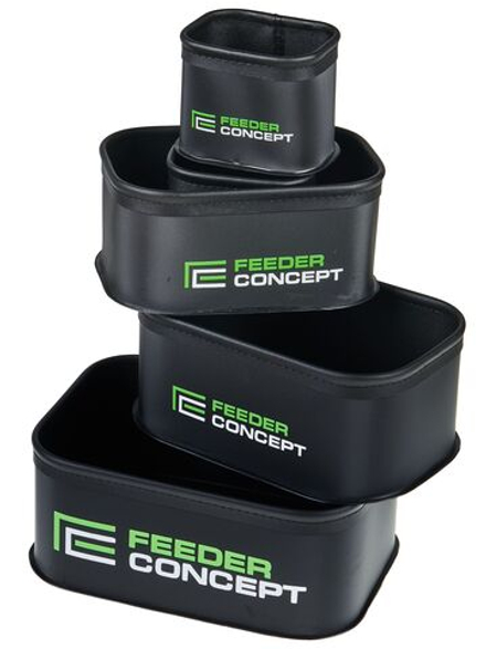 Емкости для прикормки и насадки Feeder Concept EVA 5шт. набор 270х170х100