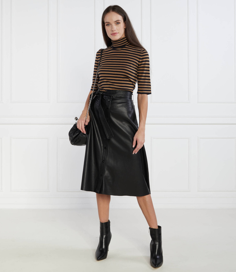 Хлопковый гольф Max Mara Leisure - коричневый(336604366)