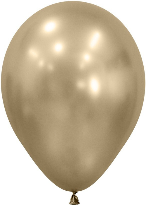 Шар 12" Золотой Песок, шелк 870