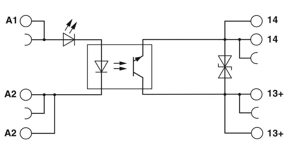 2900395 - PLC-OPT- 96DC/110DC/3RW - Модуль полупроводникового реле