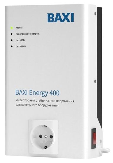 Стабилизатор напряжения Baxi Energy 400 инверторный мощность 350 Вт