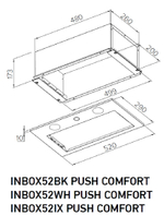 Полновстраиваемая вытяжка Meferi INBOX52IX PUSH COMFORT фото 15