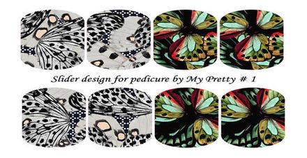 Слайдер-дизайн для педикюра # 1 pedicure