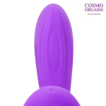 Фиолетовый вибромассажер 18см Bior Toys Cosmo Orgasm CSM-23164