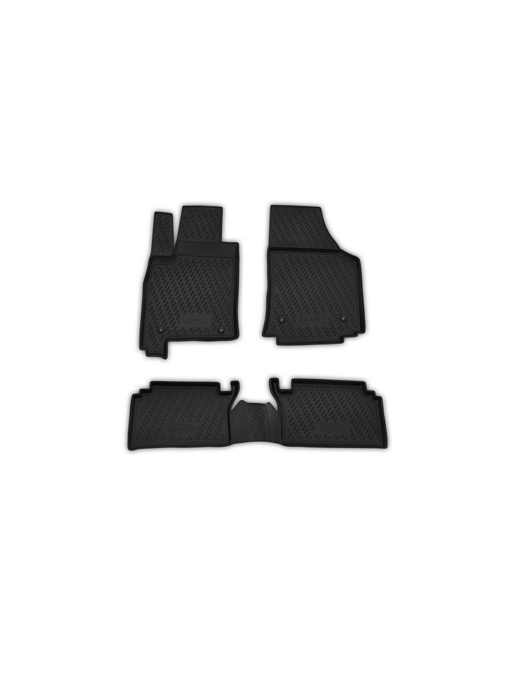 Коврики в салон для OPEL Meriva 2002-2010, 4 шт. (полиуретан) CAROPL00005