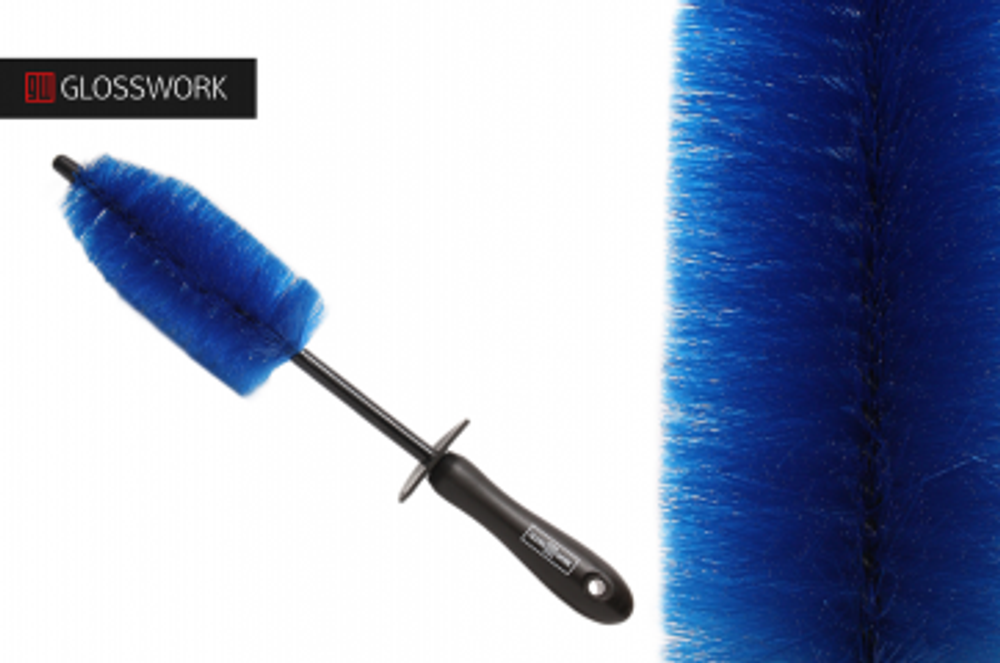 Ultra soft wheel brush Small Мягкая нейлоновая щетка для мойки дисков 6,5х36см