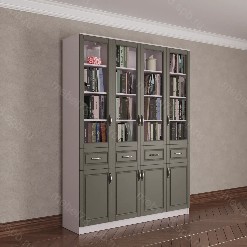 Шкаф книжный 4/5