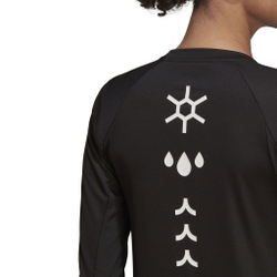 Женская футболка теннисная (dł. Рукава) Adidas Paris Freelift LS Tee - black