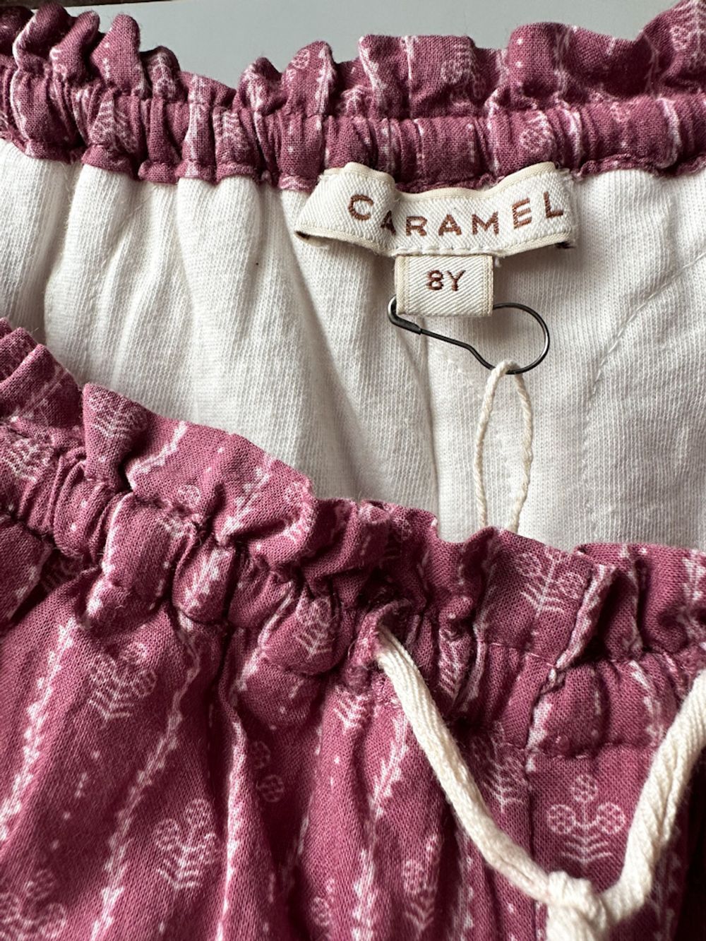 Новые хлопковые брюки Caramel, 128