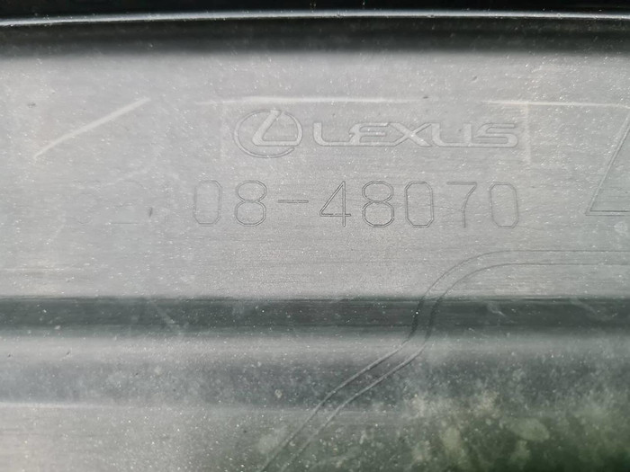 Накладка юбки заднего бампера Lexus RX 4 (19-22)