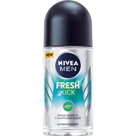 Дезодорант-антиперспирант Nivea Men Fresh Kick 50мл