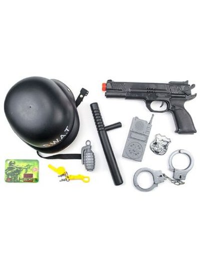 Игровой набор (Спецназ) 8 предметов в сетке (200250650)