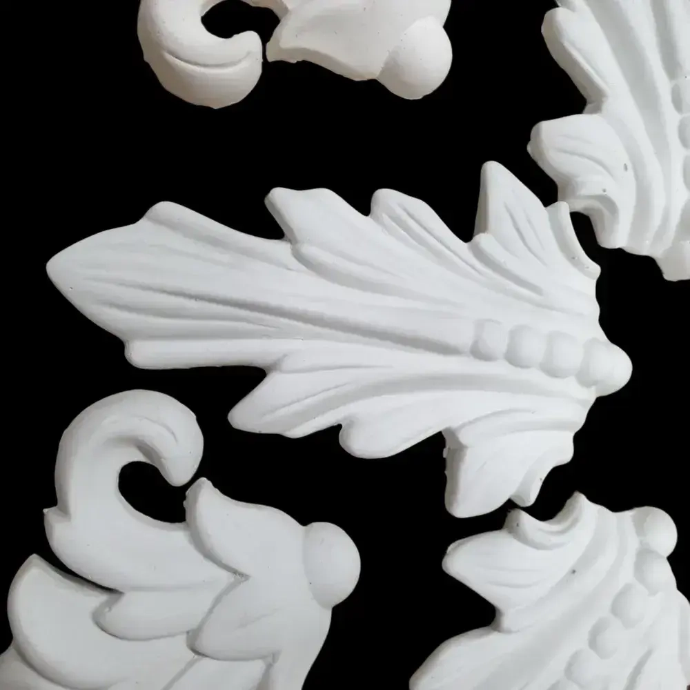 розетка потолочная из гипса наборная 12шт