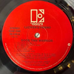 Винтажная виниловая пластинка LP Lucifer's Friend Good Time Warrior (USA 1978)