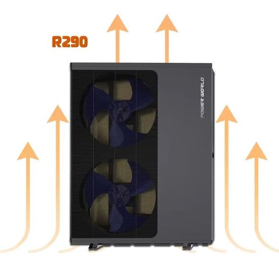 Инверторный тепловой насос воздух-вода CLEANLIFE PW070-24 кВт