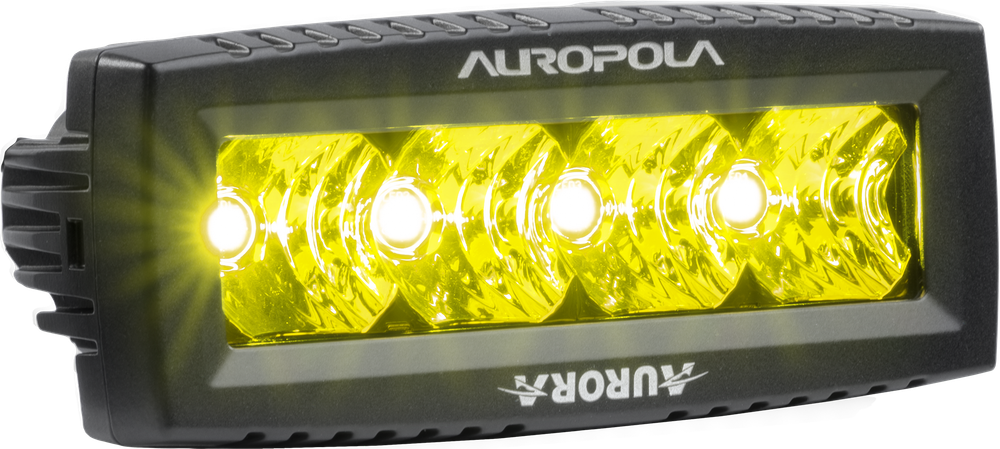 Светодиодные фары Aurora ближний жёлтый свет