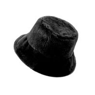 Панама STREET Плюш экомех, черный