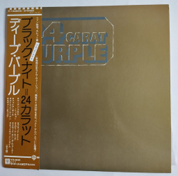 Винтажная виниловая пластинка LP Deep Purple 24 Carat Purple (Japan 1975) (Obi)