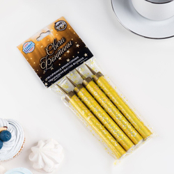 Набор тортовых свечей "Фонтаны" 4 шт