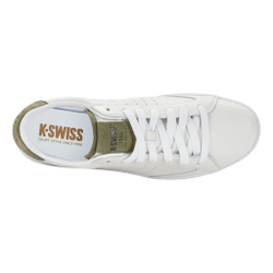 Мужские теннисные кроссовки K-Swiss Lozan Klub LTH Sneakers Men - White, Olive