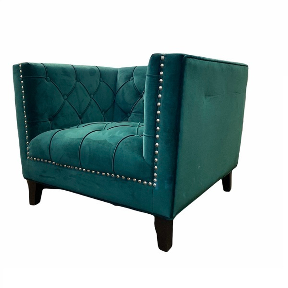 Кресло зелёное [Арт. IRN.032/Z4117]