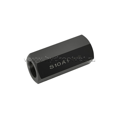 S10A2/1 - Обратный клапан трубного монтажа Ду10, G1/2 с давлением открытия 1,5 бар