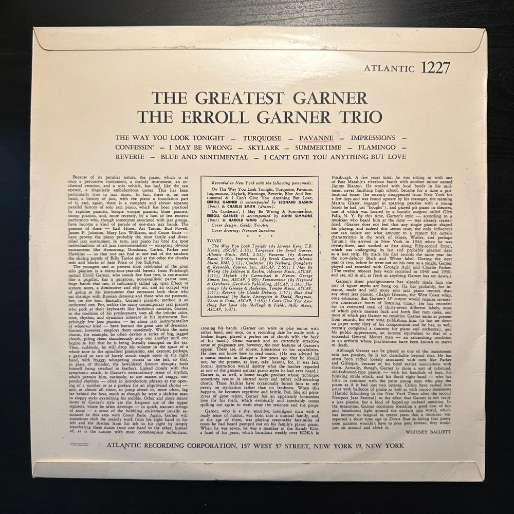 Erroll Garner - The Greatest Garner (Дания)