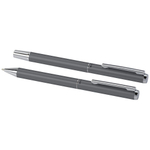 Подарочный комплект из шариковой ручки и ручки-роллера Lucetto из переработанного алюминия