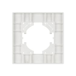 Рамка пластиковая FRM-PERIO-PL-1-BK (Arlight, -) 049689