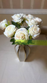 Искусственные цветы, желтые подсолнухи / Высота 44 см. 9 стебелей 9 бутонов/