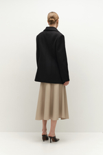 Жакет пальто приталенный