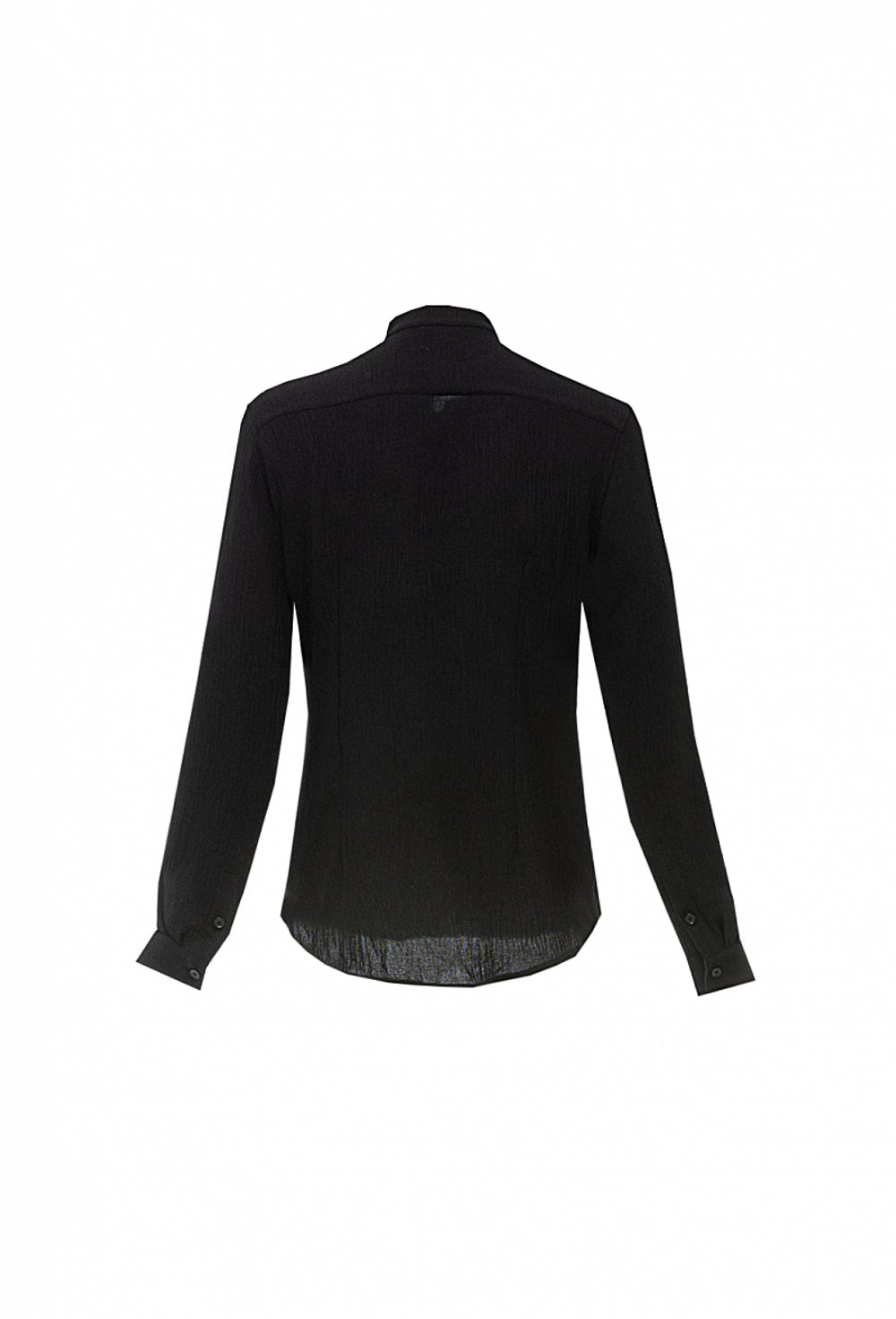 Рубашка с длинным рукавом черная 03-01-23 SS men