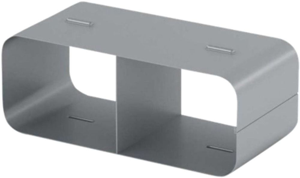 Соединитель металлических каналов, длина 100 мм