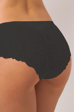 Пикантные трусики-слипы Gorgeous с кружевом (Размер: 40) (Цвет: кофейный)